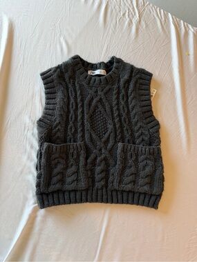 Zara sweater vest